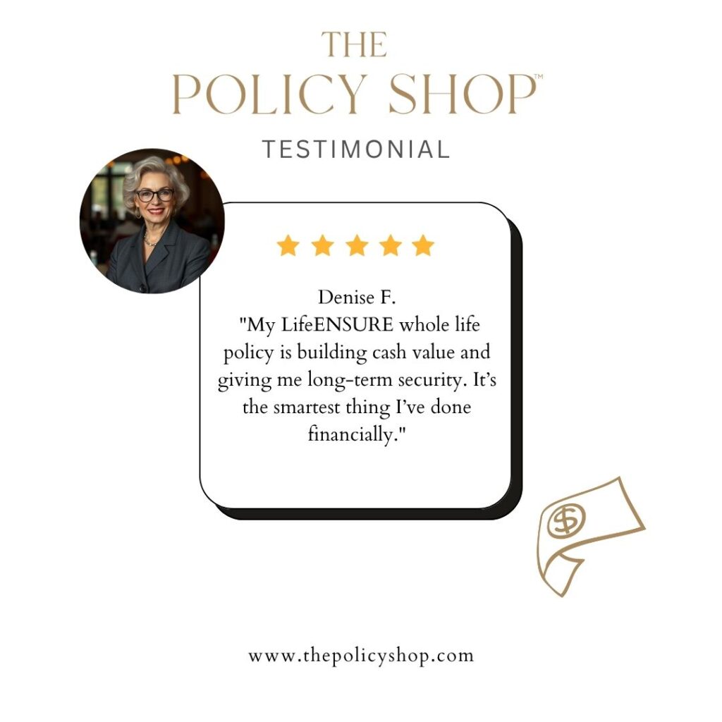 life insurance Policy testimonial